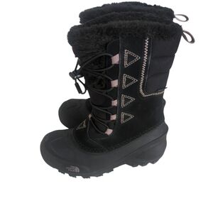The North Face Women's Black and Gray Winter Boots